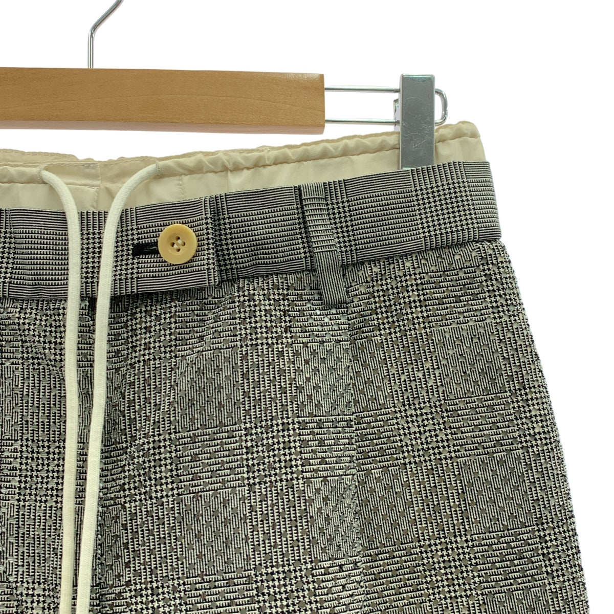 sacai | 格紋疊穿褲 |