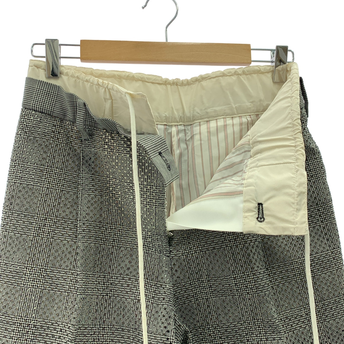 sacai | 格紋疊穿褲 |