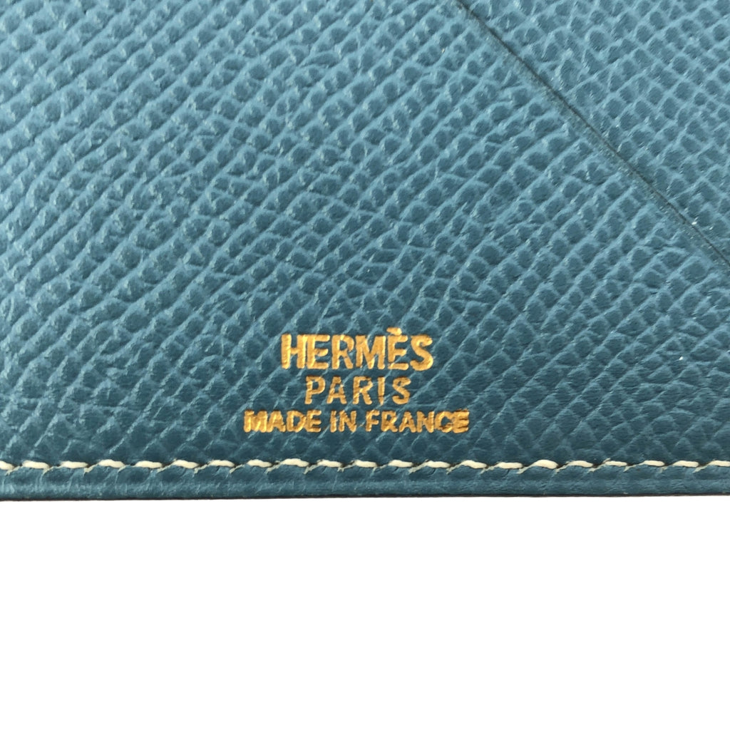 HERMES / エルメス | アジェンダ ヴィジョン レザー ブックカバー |