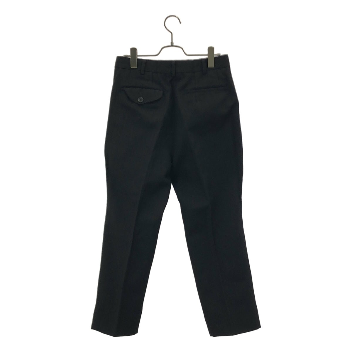 COMME des GARCONS HOMME PLUS / コムデギャルソンオムプリュス | 1998AW | ウール ストライプ テーパードスラックス パンツ | S | ブラック | メンズ