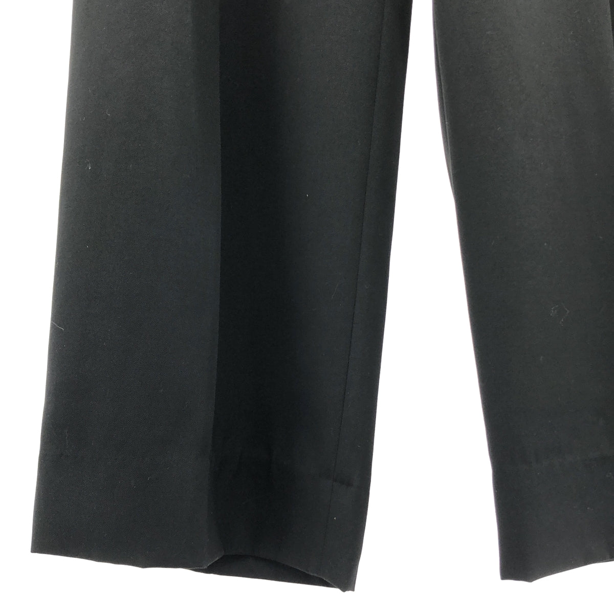 H BEAUTY&YOUTH / エイチビューティアンドユース | 2025SS | ライトギャバ 1 プリーツ ワイドパンツ | M | ブラック | メンズ