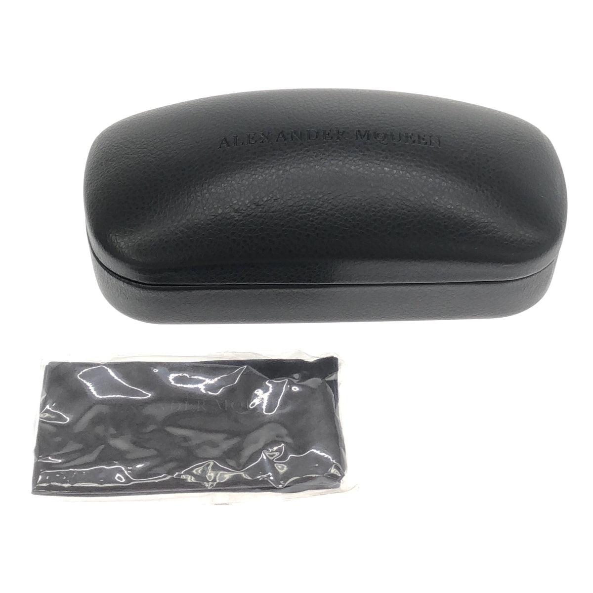 【미품】 ALEXANDER MCQUEEN / 알렉산더 맥퀸 | 웰링턴형 선글라스 | 58◻︎15-145 | 블랙