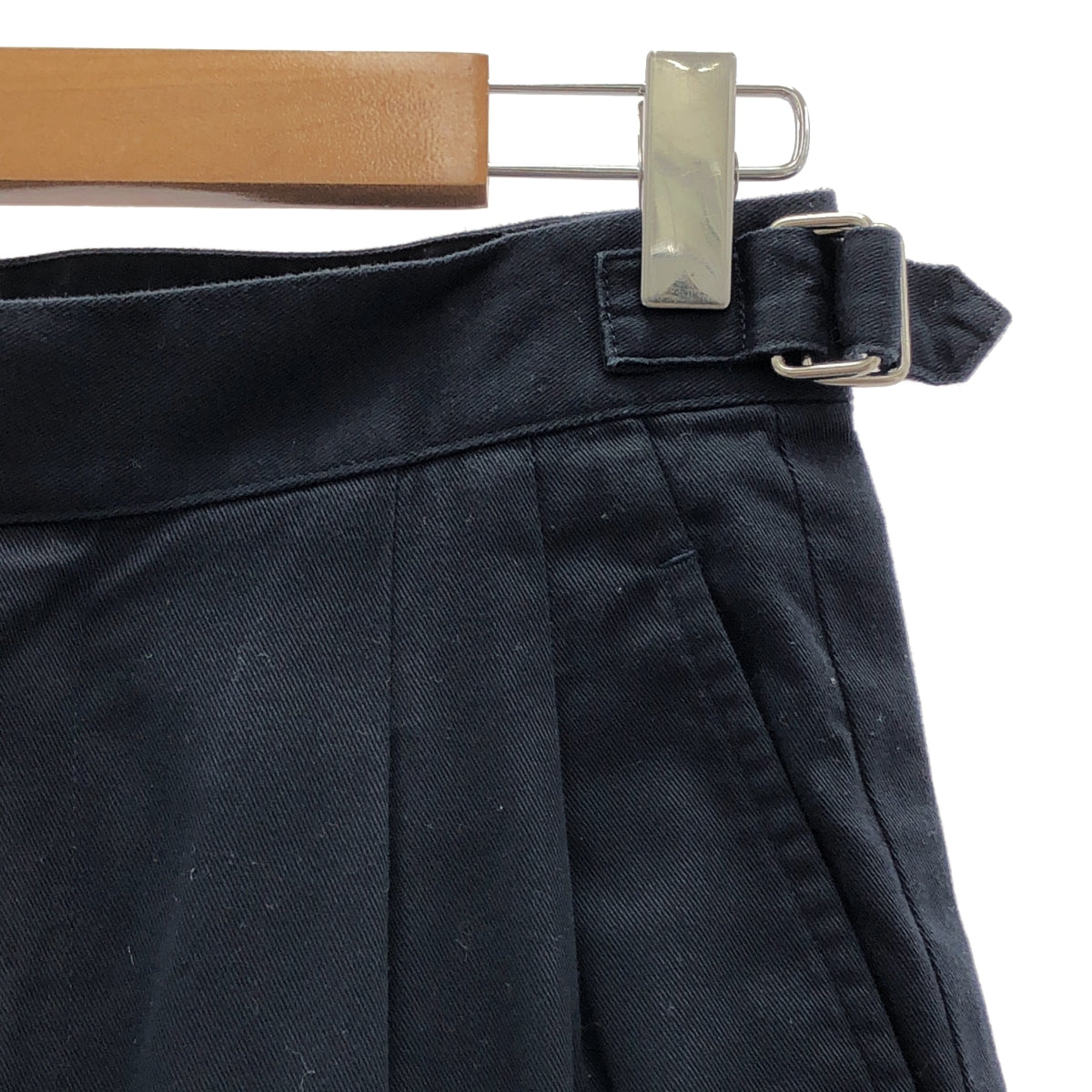 foufou / フーフー | ダブルアジャスター センタープレス スラックス パンツ | 1 |