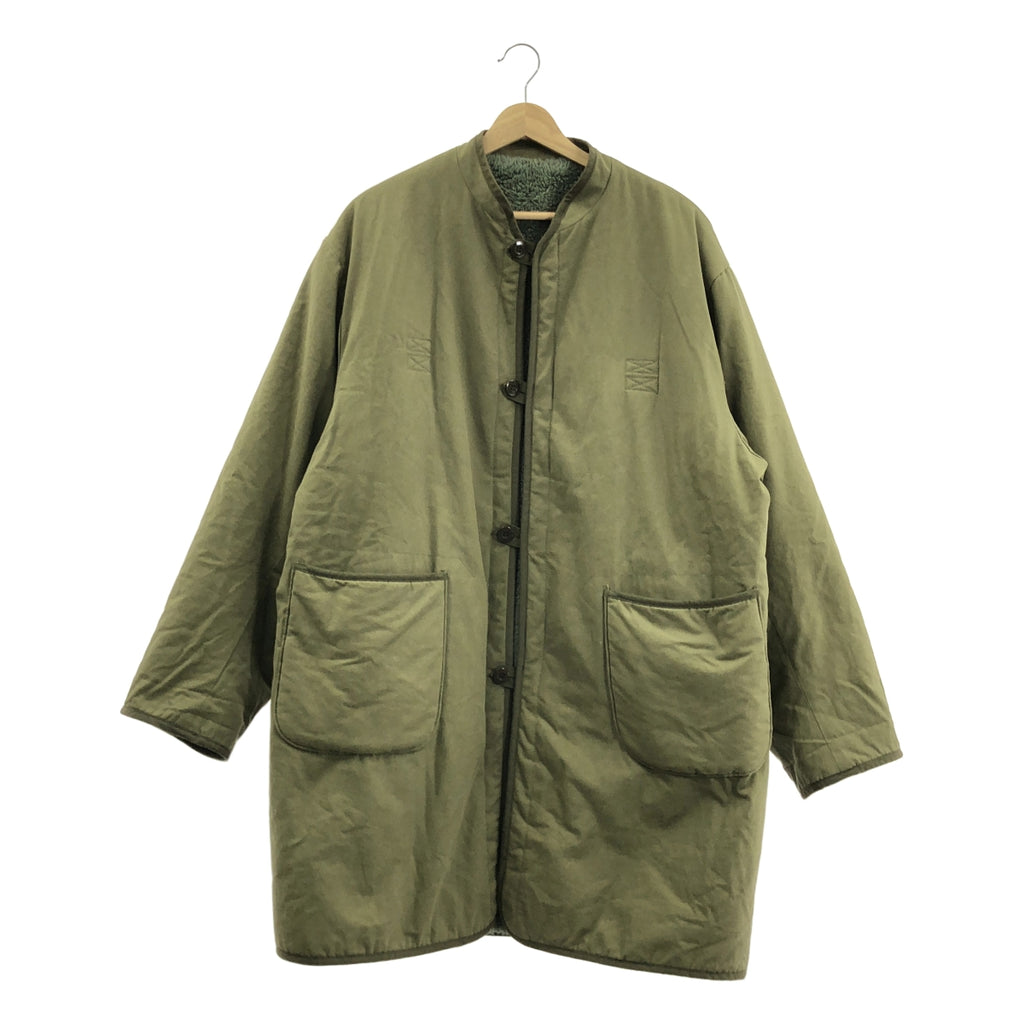ARMY TWILL / 아미트일 | 2022AW | 보아 리버시블 노 컬러 코트 | M | 남성