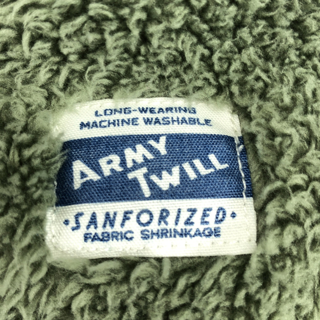 ARMY TWILL / 아미트일 | 2022AW | 보아 리버시블 노 컬러 코트 | M | 남성