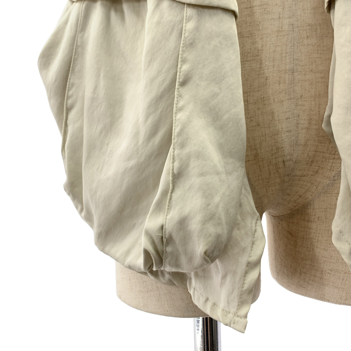 ANN DEMEULEMEESTER / アンドゥムルメステール | 2004SS アーカイブ シルク ジレ | 38 | グレー | レディース