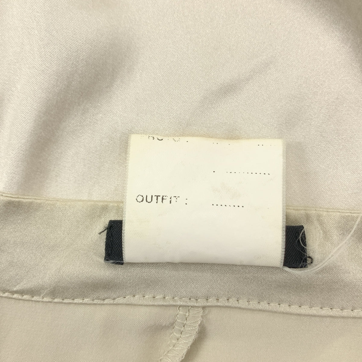 ANN DEMEULEMEESTER / アンドゥムルメステール | 2004SS アーカイブ シルク ジレ | 38 | グレー | レディース