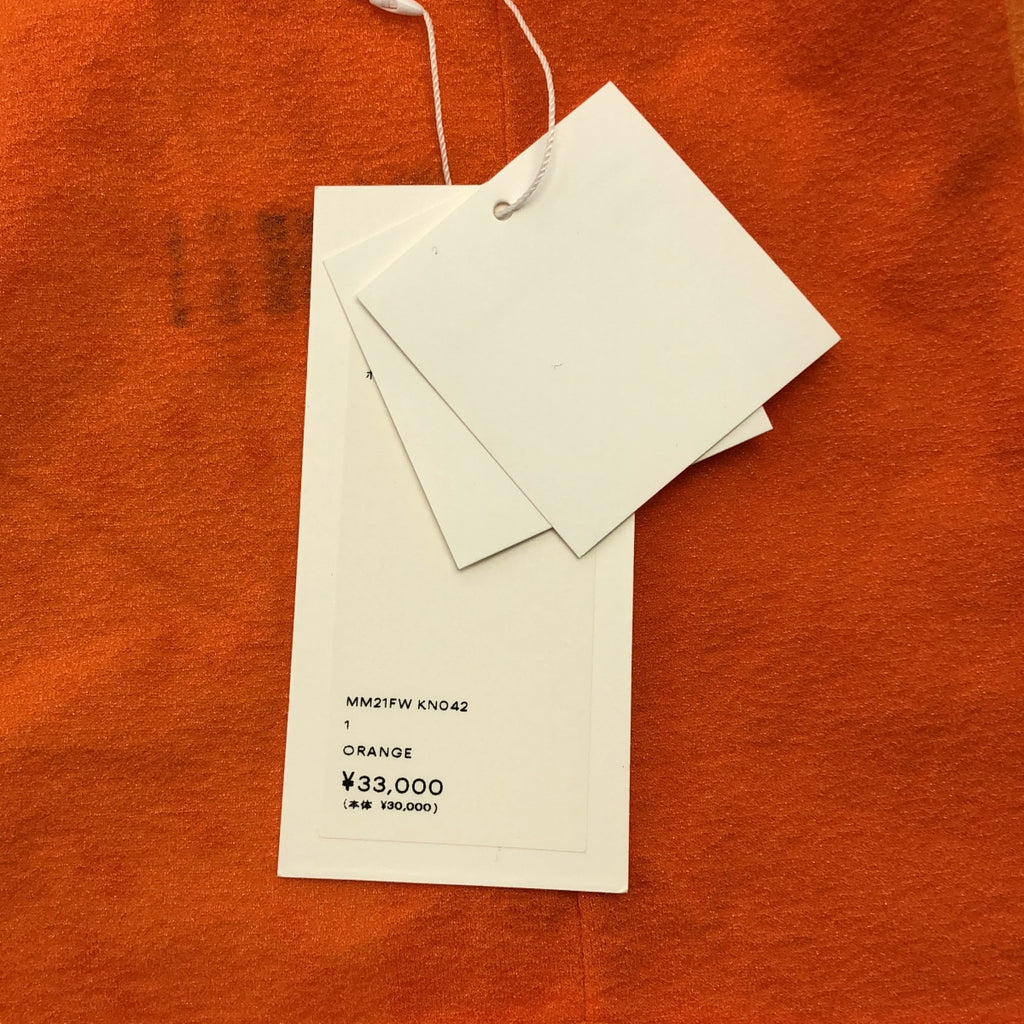 Mame Kurogouchi / マメクロゴウチ | Osmanthus Motif Jacquard Sheer Knitted Top ジャガード シアー トップス | 1 | レディース