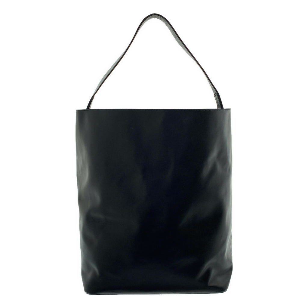 【新品】  AURALEE / オーラリー | 2025SS | × AETA / アエタ コラボ LEATHER BIG SHOULDER BAG レザー ビッグ ショルダーバッグ ユニセックス | ブラック | メンズ