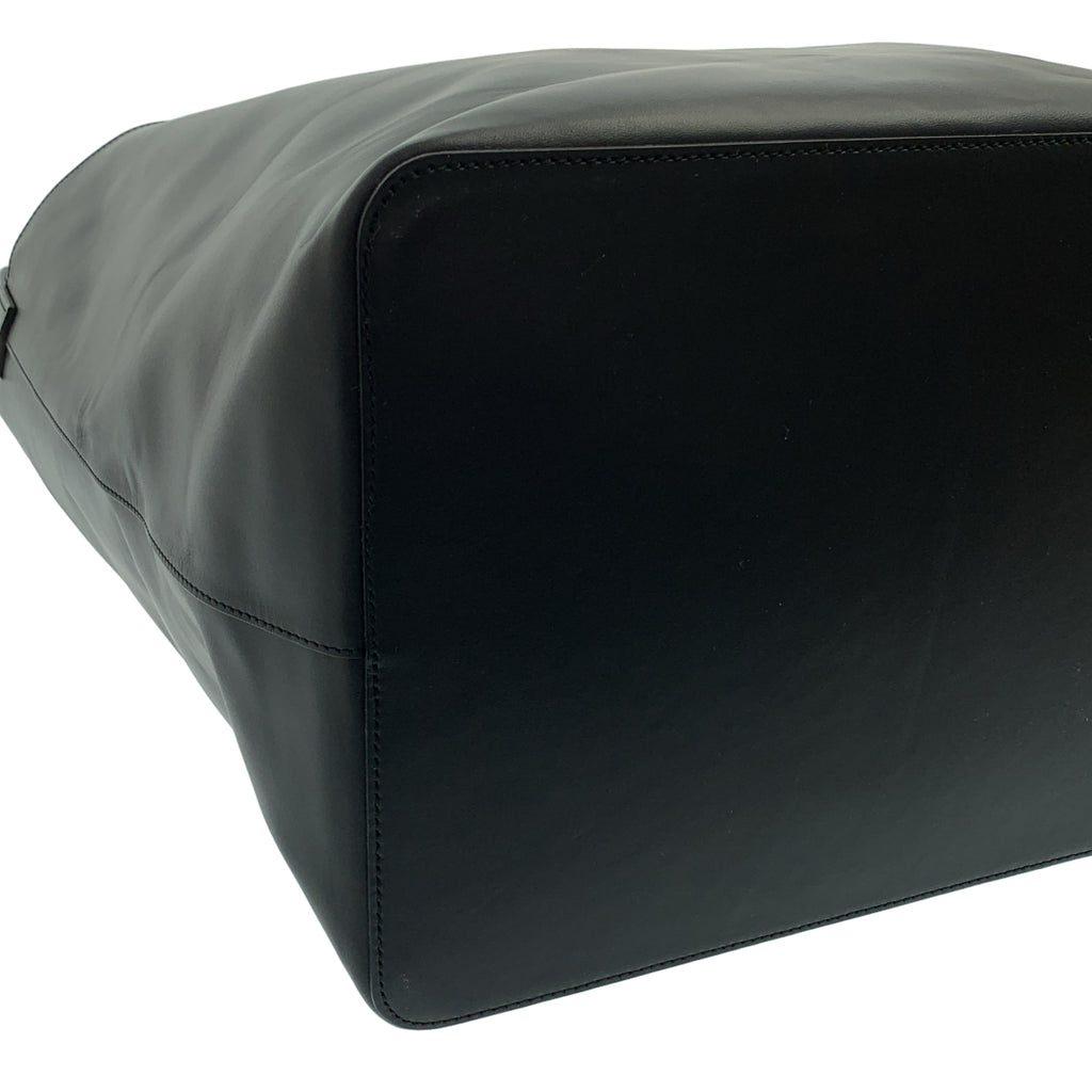 【新品】  AURALEE / オーラリー | 2025SS | × AETA / アエタ コラボ LEATHER BIG SHOULDER BAG レザー ビッグ ショルダーバッグ ユニセックス | ブラック | メンズ