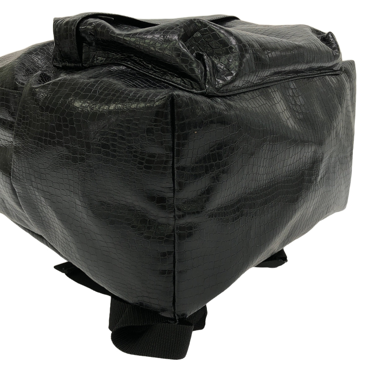 COMME des GARCONS | Horse leather embossed backpack |