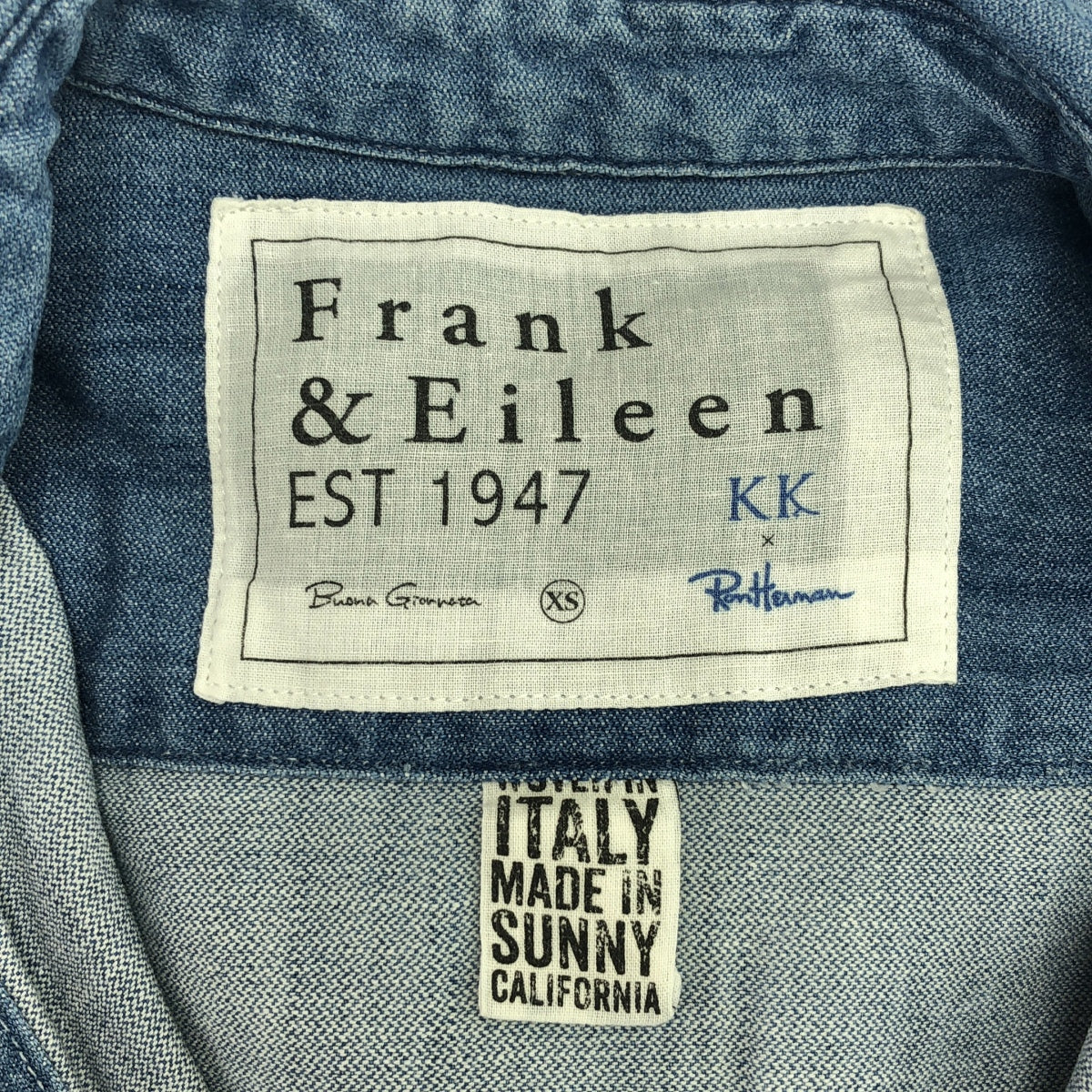 Frank&Eileen / フランクアンドアイリーン | Ron Herman 別注 シャンブレー スキッパーシャツ | XS | レディース