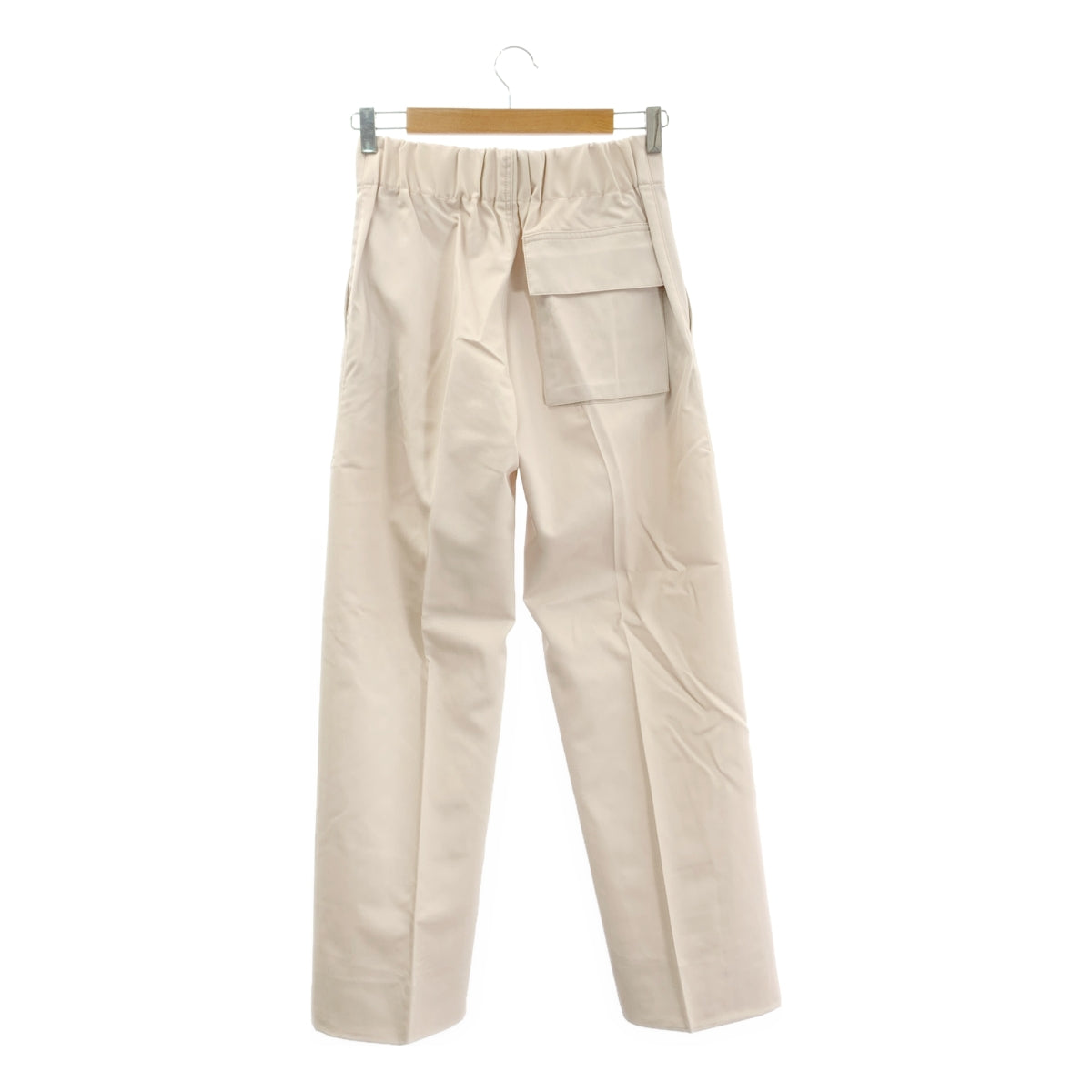 OVERCOAT / オーバーコート | バックウエストゴム テーパード スラックス パンツ | 00 | レディース