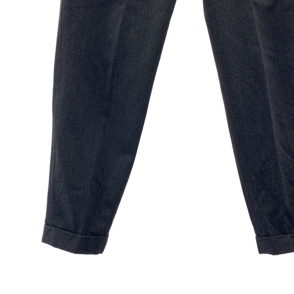 COMOLI | 羊毛尼龍雙褶褲 | 1 碼 | 炭灰色 | 男士