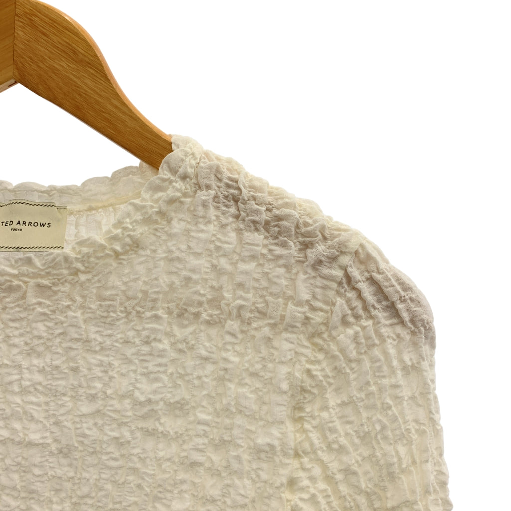 UNITED ARROWS | 褶皺長袖上衣 | F碼 | 女款