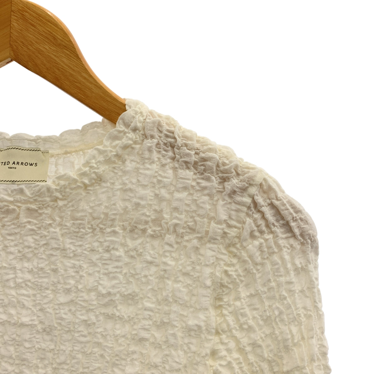 UNITED ARROWS / ユナイテッドアローズ | シャーリング ロングスリーブカットソー | F | レディース