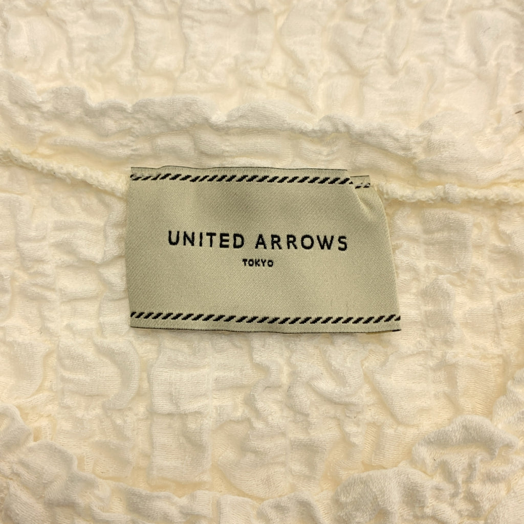 UNITED ARROWS | 褶皺長袖上衣 | F碼 | 女款