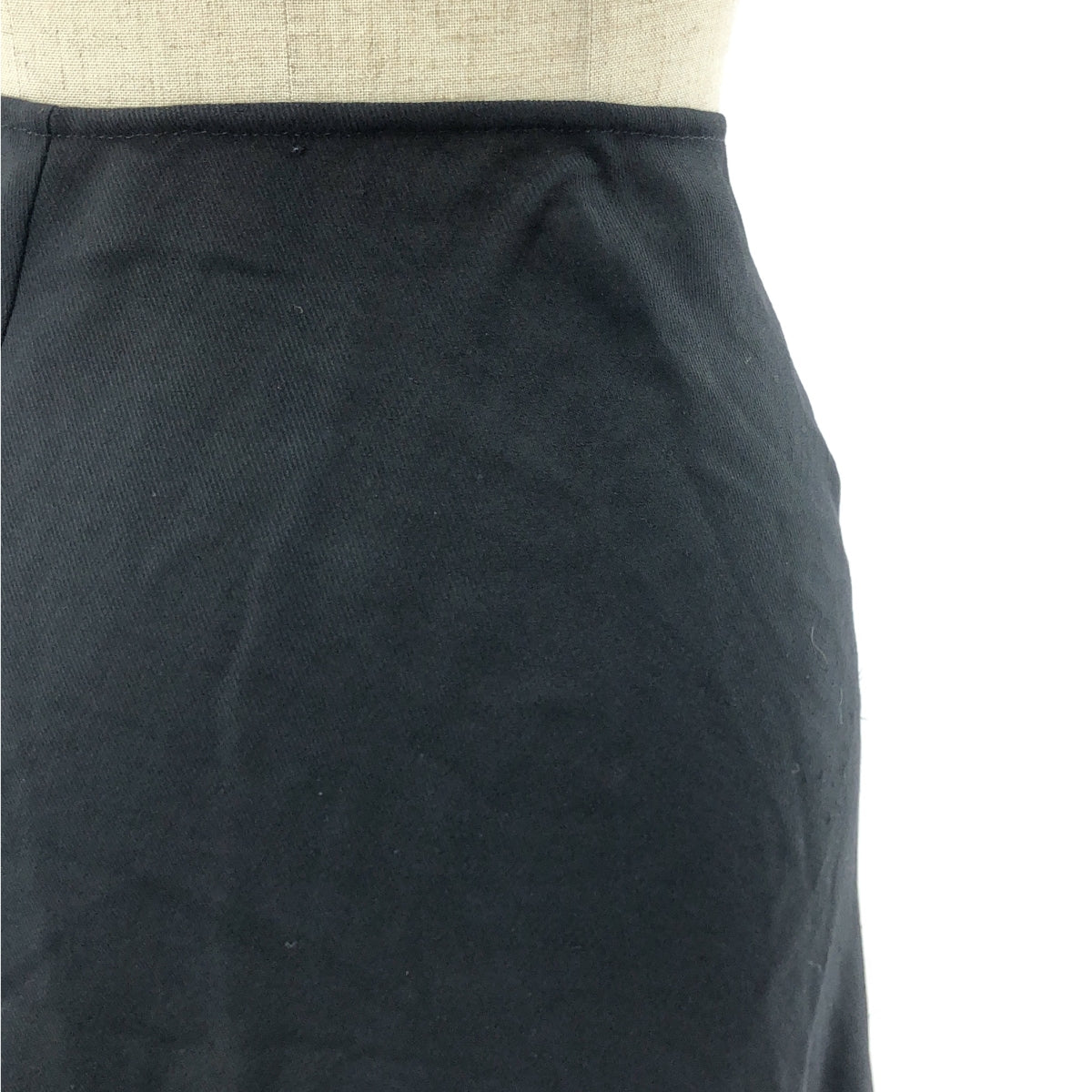 JUNYA WATANABE COMME des GARCONS / ジュンヤワタナベ | ウール 裁断 カットオフ フレアスカート | M | ブラック | レディース