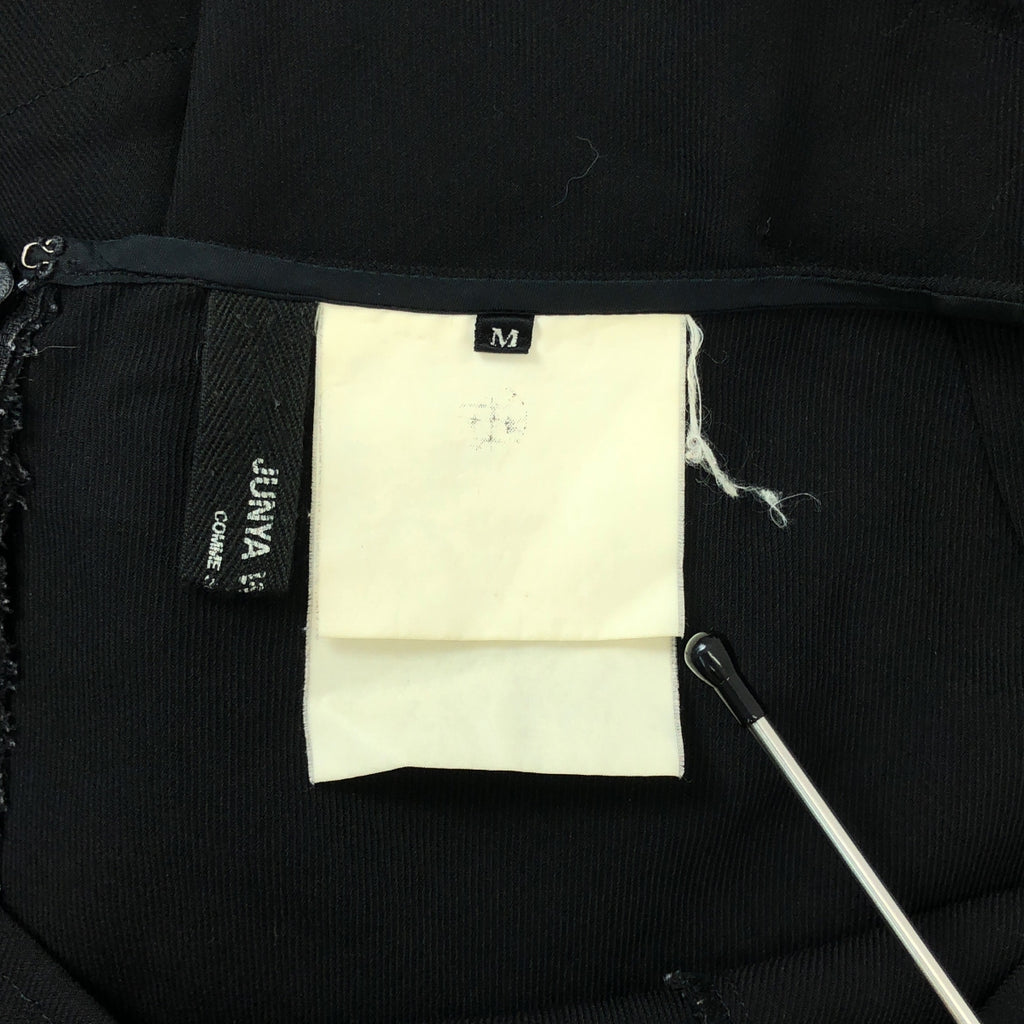 JUNYA WATANABE COMME des GARCONS / ジュンヤワタナベ | ウール 裁断 カットオフ フレアスカート | M | ブラック | レディース