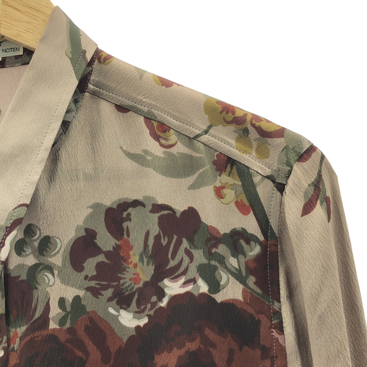 DRIES VAN NOTEN / ドリスヴァンノッテン | シルク混 フローラル シャツ | 38 | レディース