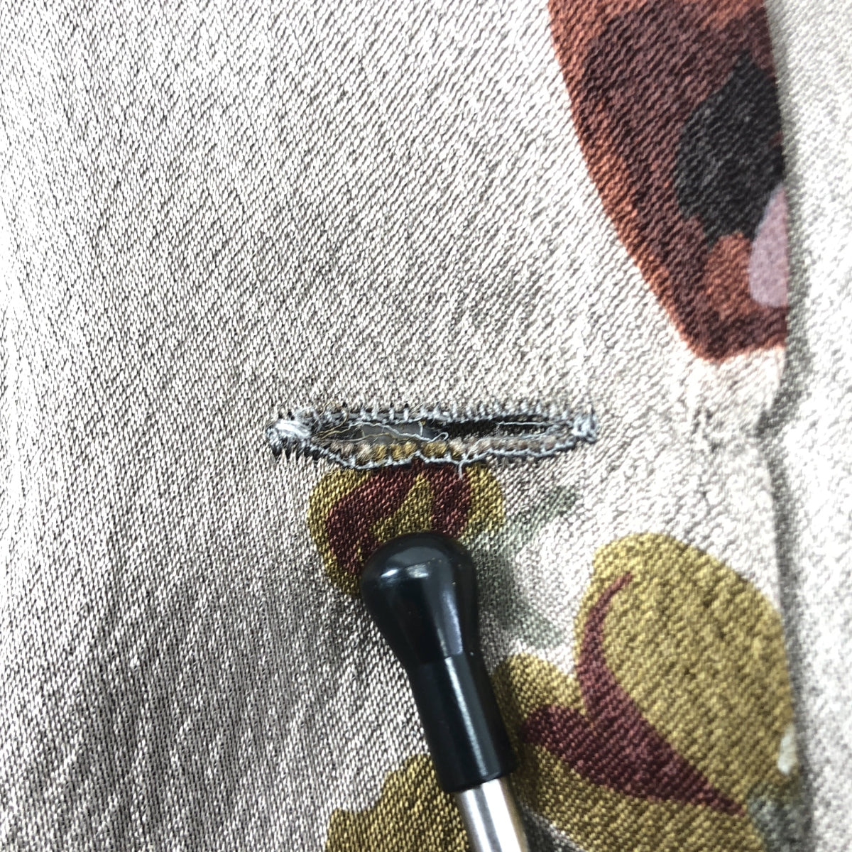 DRIES VAN NOTEN | 絲質混紡碎花襯衫 | 尺寸 38 | 紅色 | 女款