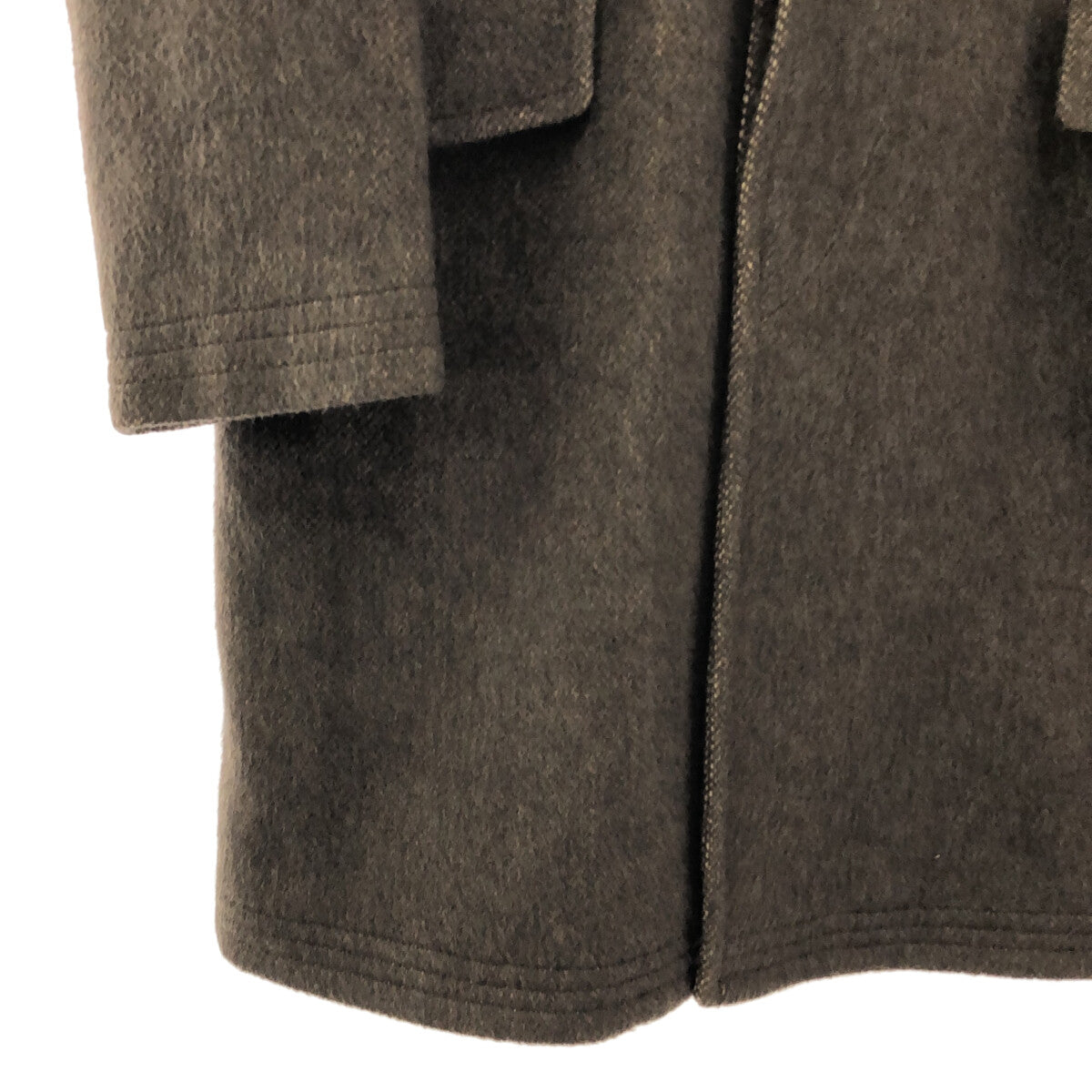 ETRO | Wool Chesterfield Coat | 48 | Khaki | Men's