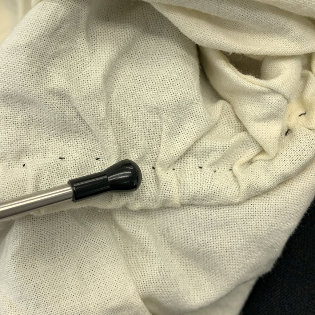 COMME des GARCONS HOMME PLUS / 콤데 갤슨 옴플루스 | 2018SS | 폴리에스터 축융 마오카라 차이나 재킷 | L | 블랙 | 남성