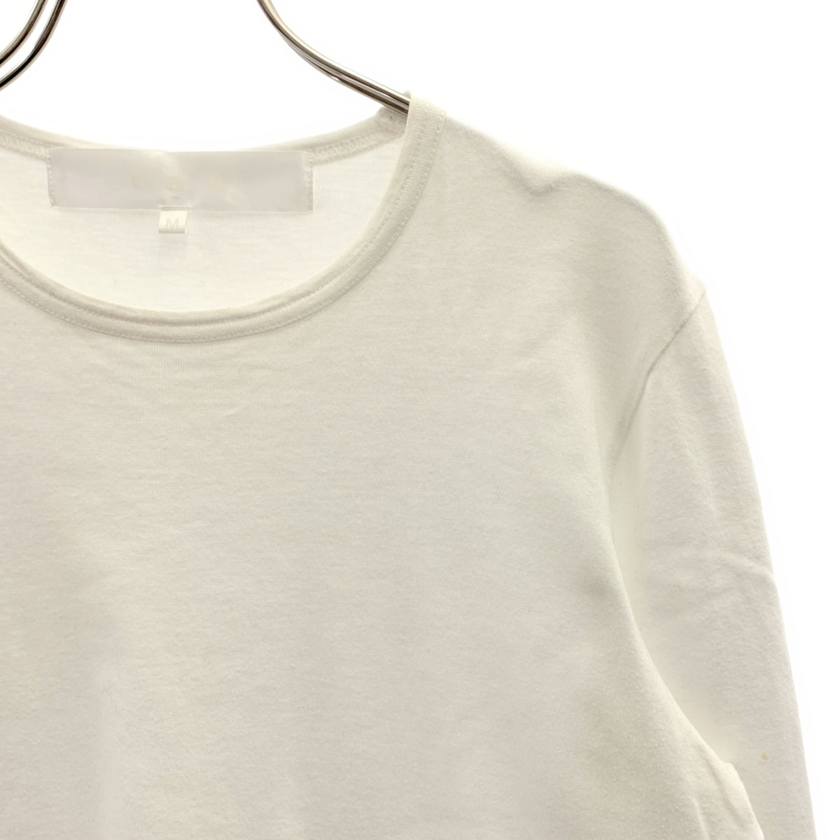 tao COMME des GARCONS / タオコムデギャルソン | コットン クルーネック カットソー | M | ホワイト | レディース