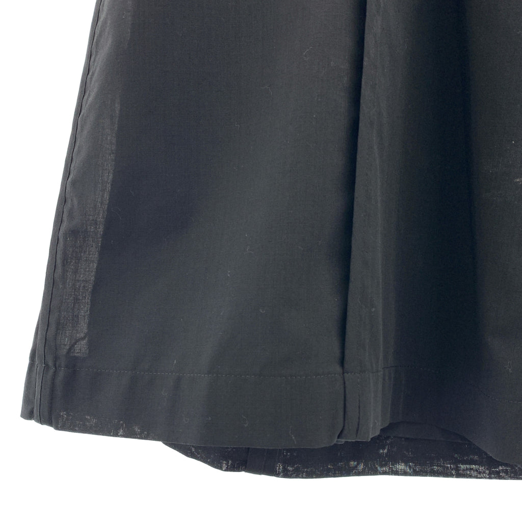 noir kei ninomiya / 느와르 케이니노미야 | 2021SS | 울 와이드 탁 디자인 바지 | S | 블랙 | 여성