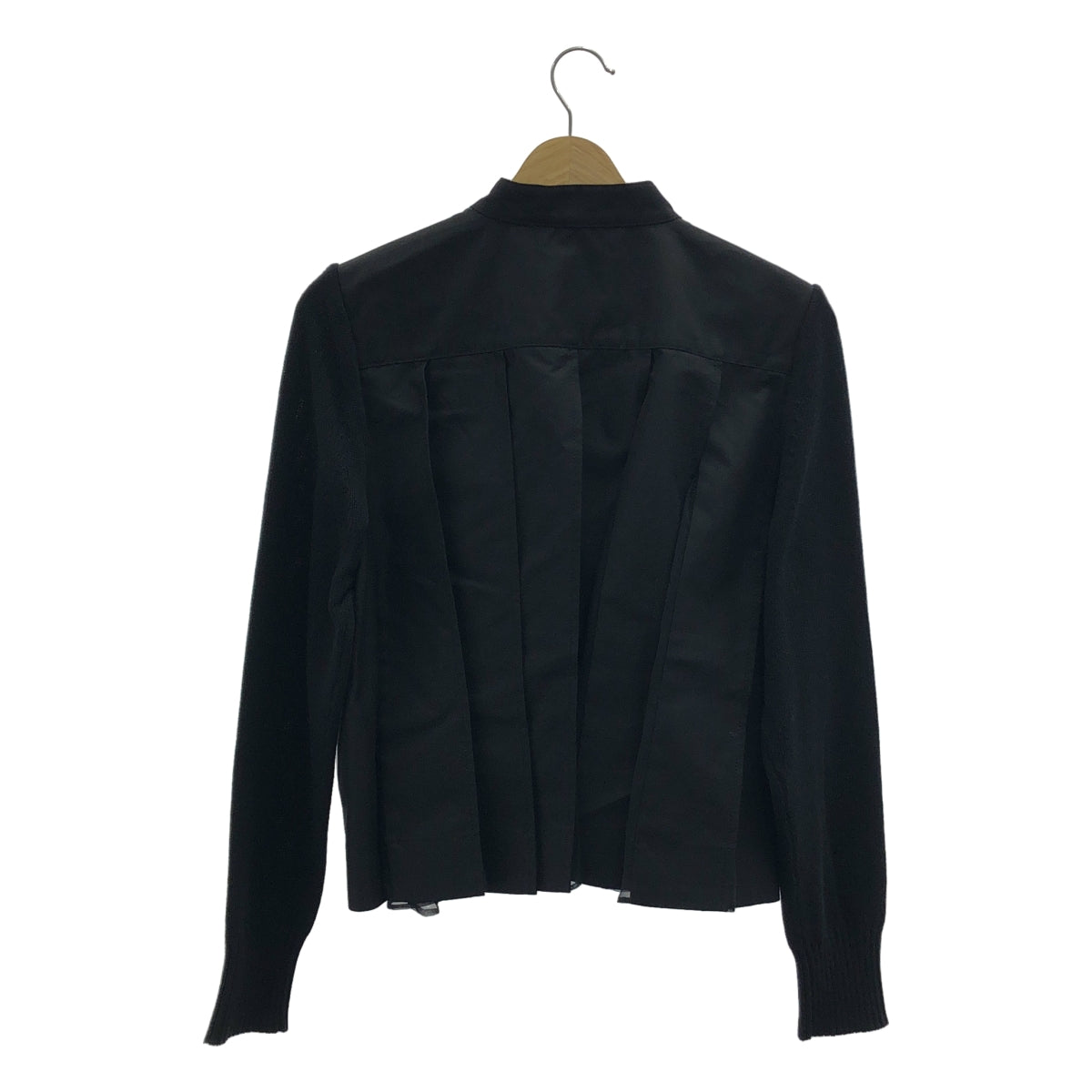 sacai / サカイ | 2024 | Cotton Gabardine × Knit Cardigan ニット カーディガン | 2 |