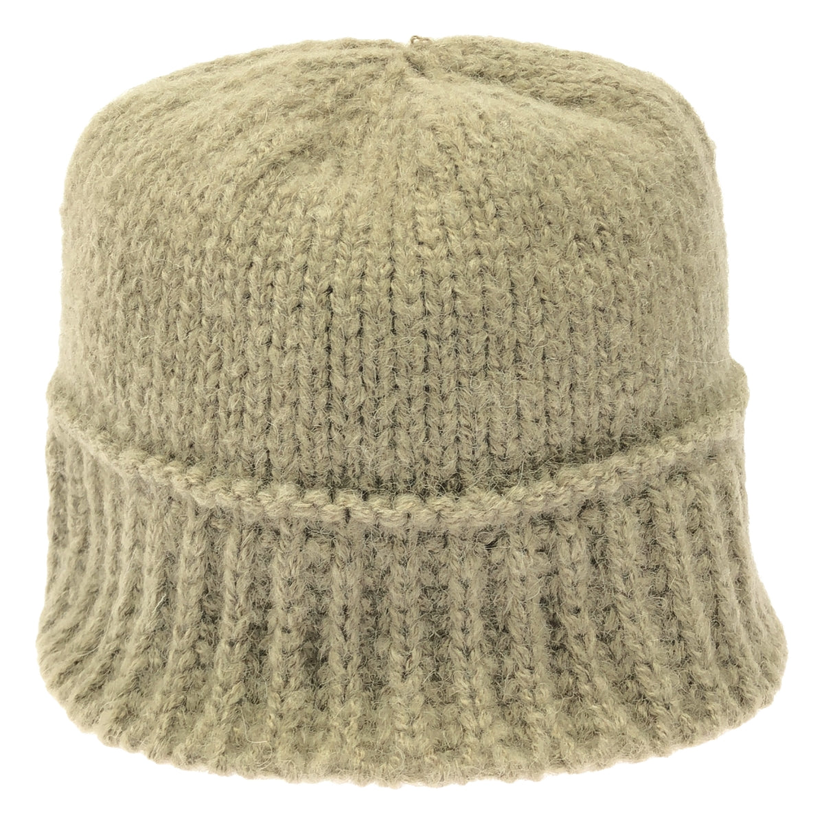 VARZAR / バザール | Monogram Label Wool Knit Bucket Hat ニット バケット ハット | ベージュ | レディース