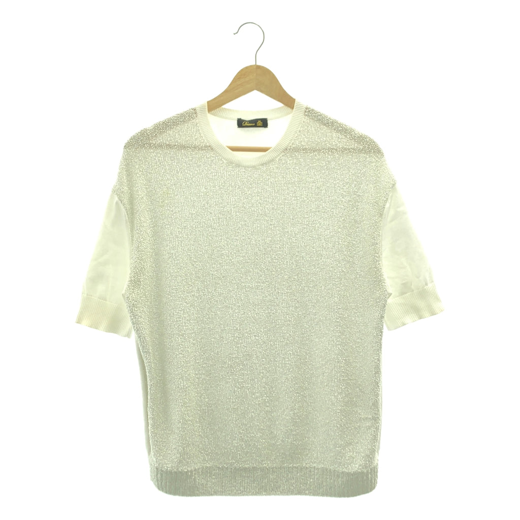 抽屜 | 春季 7G 亮片短袖針織衫 |