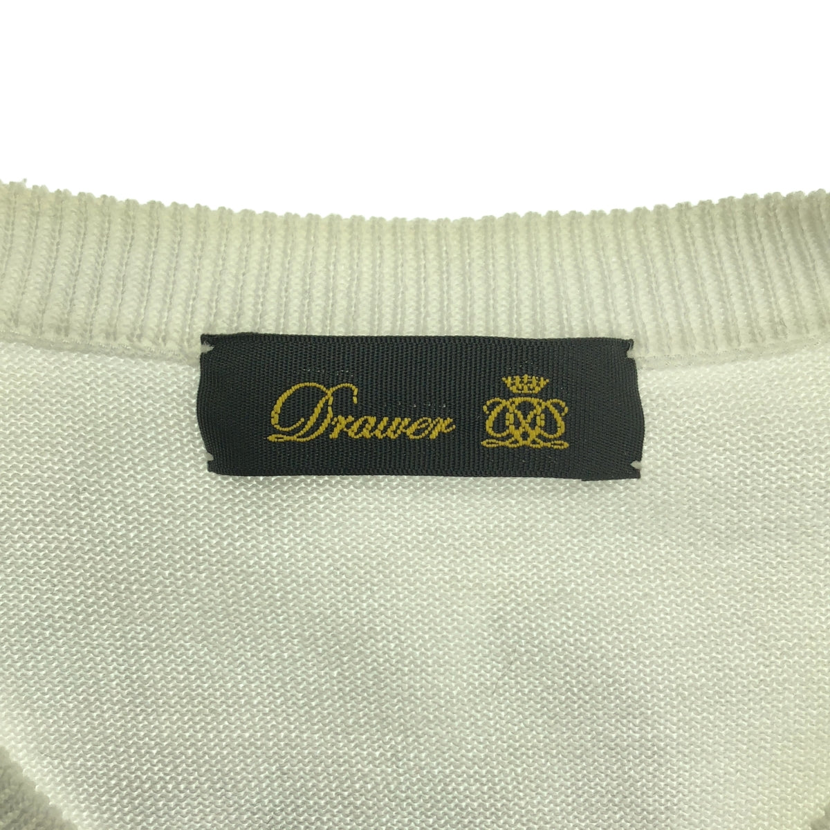 Drawer / ドゥロワー | SPRING 7G スパンコール ショートスリーブ ニット |