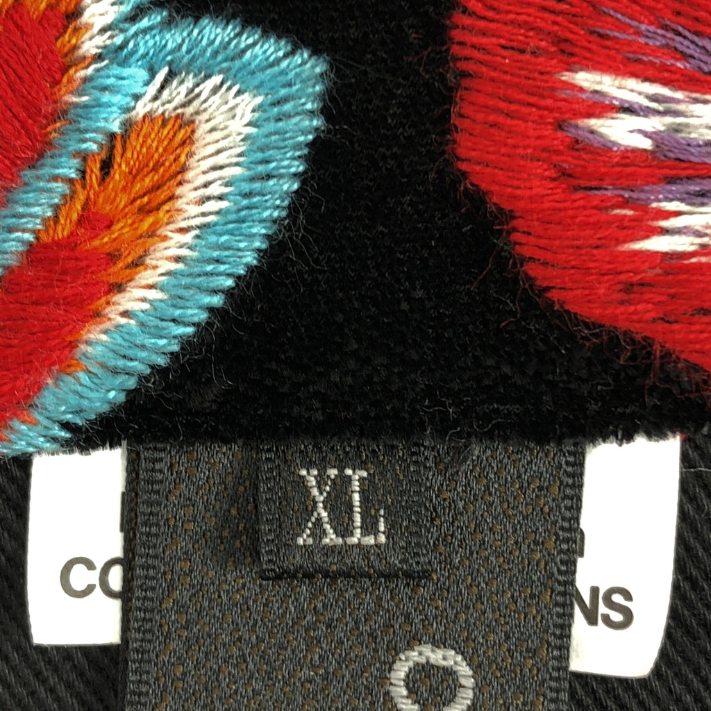 COMME des GARCONS HOMME PLUS / コムデギャルソンオムプリュス | 2025AW | フローラル エンブロイダリー ドッキングジレ ベスト | XL | メンズ