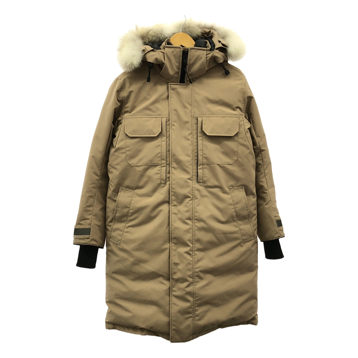 【신품】 CANADA GOOSE / 캐나다 구스 | WESTMOUNT PARKA / 2004MA 웨스트 마운트 다운 코트 후디 | S | 베이지 | 남성