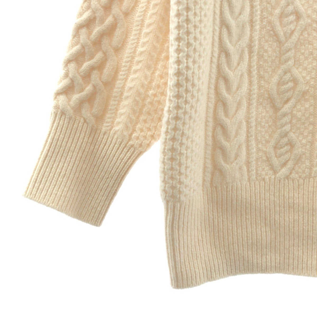 框架 | 金色扣環 Hamilton Aran 套頭針織衫 |