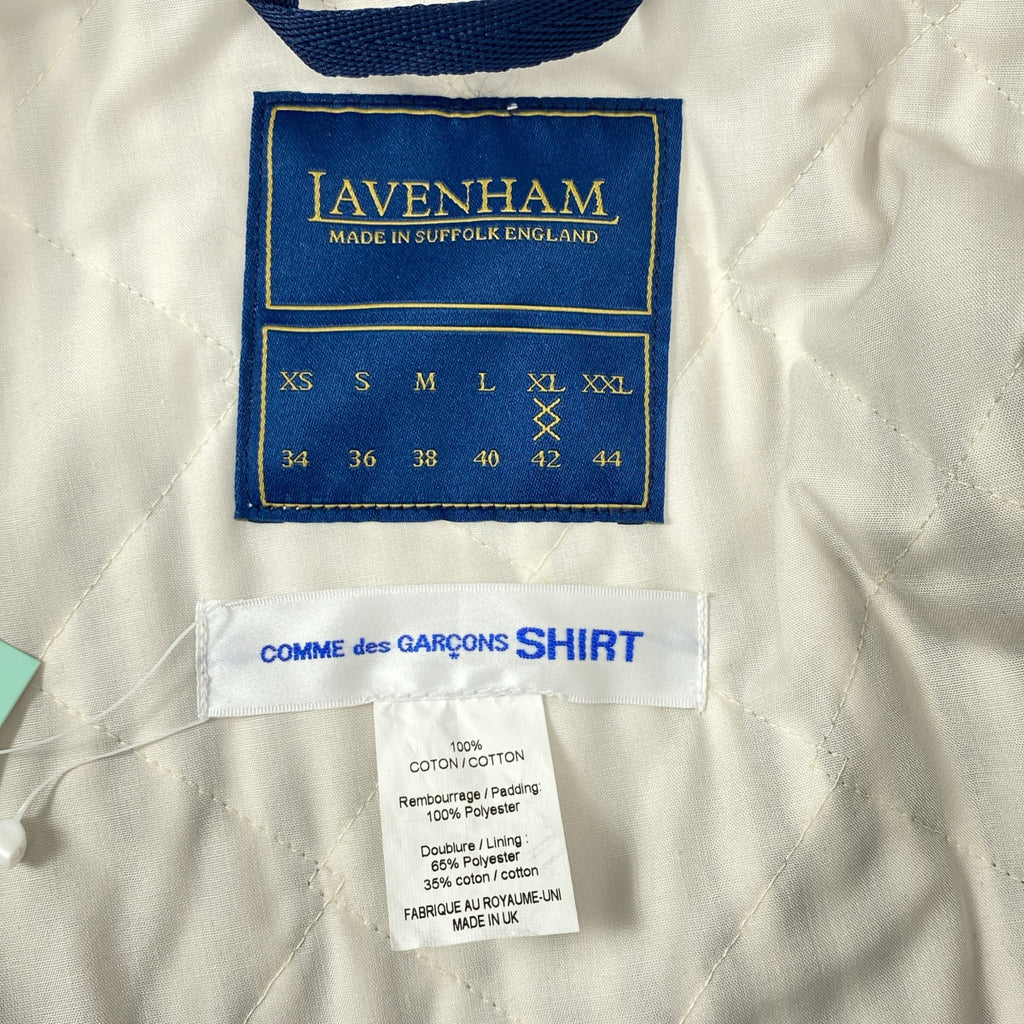 COMME des GARÇONS 襯衫 | | 2025 春夏 | x LAVENHAM / 條紋絎縫外套 | XL |男士