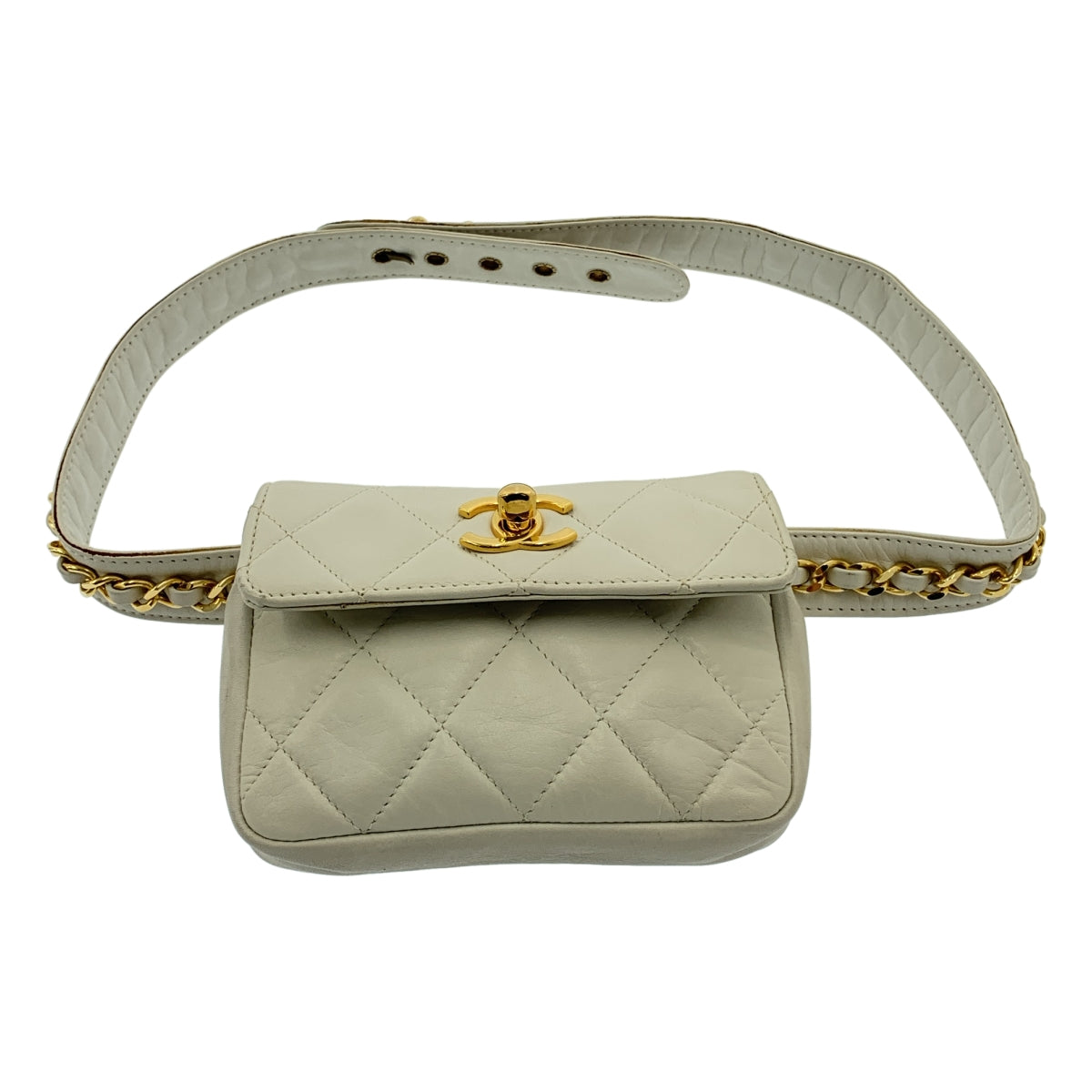 CHANEL / 샤넬 | Matrasse 턴록 웨스트 파우치 |