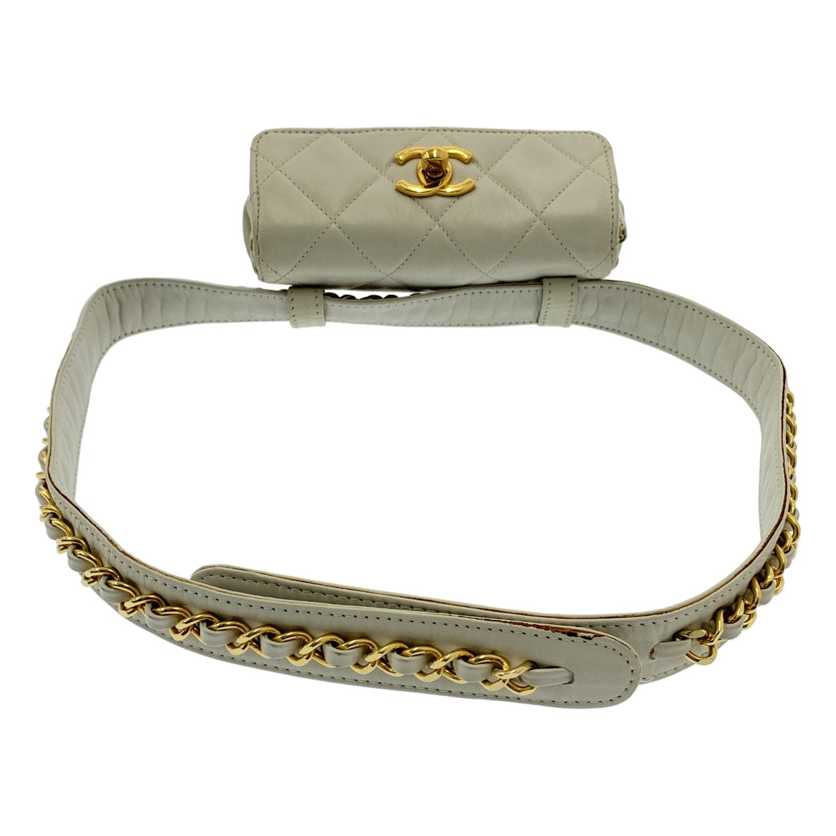 CHANEL / 샤넬 | Matrasse 턴록 웨스트 파우치 |