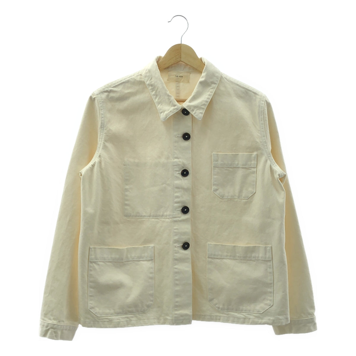THE ROW / ザロウ | KURT JACKET カートジャケット ホワイトデニム カバーオール | S | ホワイト | レディース