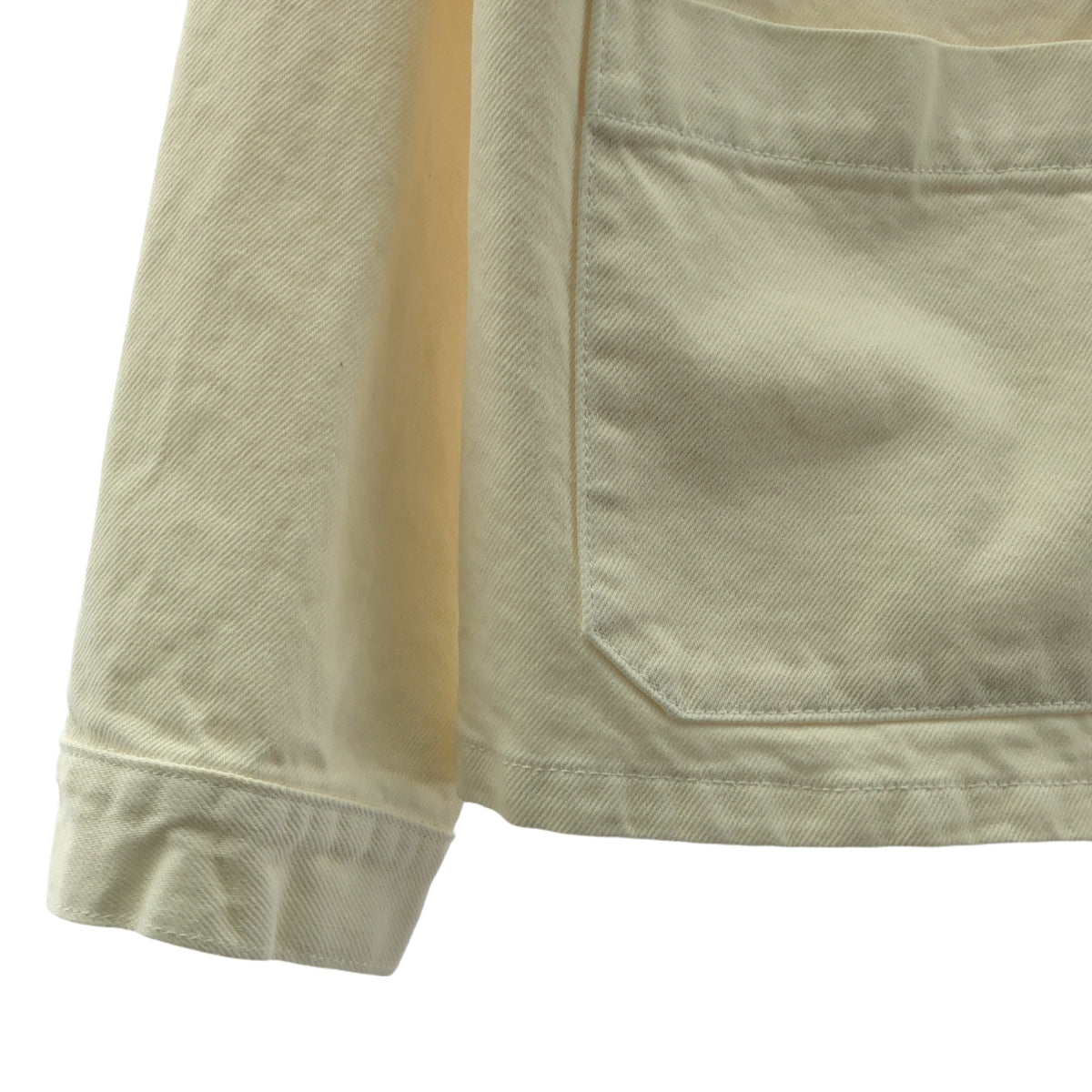 THE ROW / ザロウ | KURT JACKET カートジャケット ホワイトデニム カバーオール | S | ホワイト | レディース