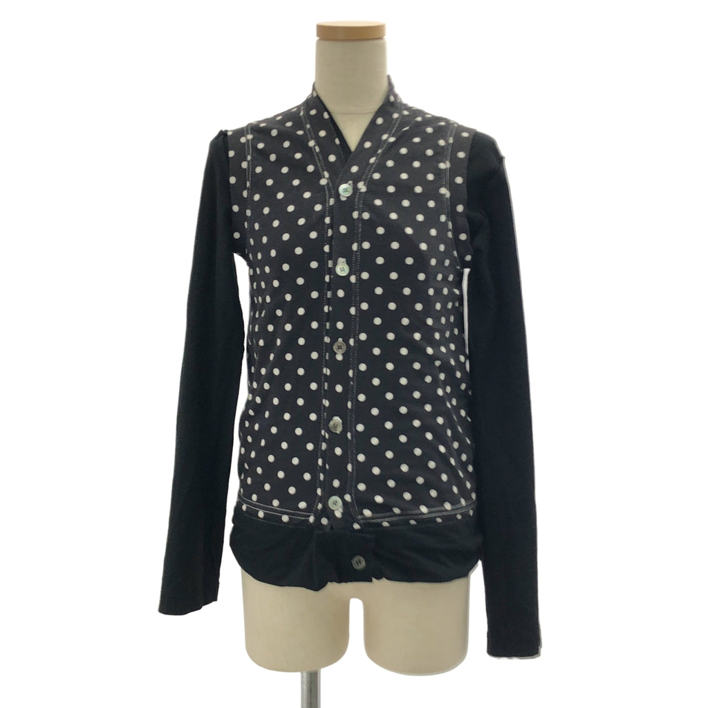 COMME des GARCONS / コムデギャルソン | 2011SS | リバーシブル ドット カーディガン トップス | S | レディース