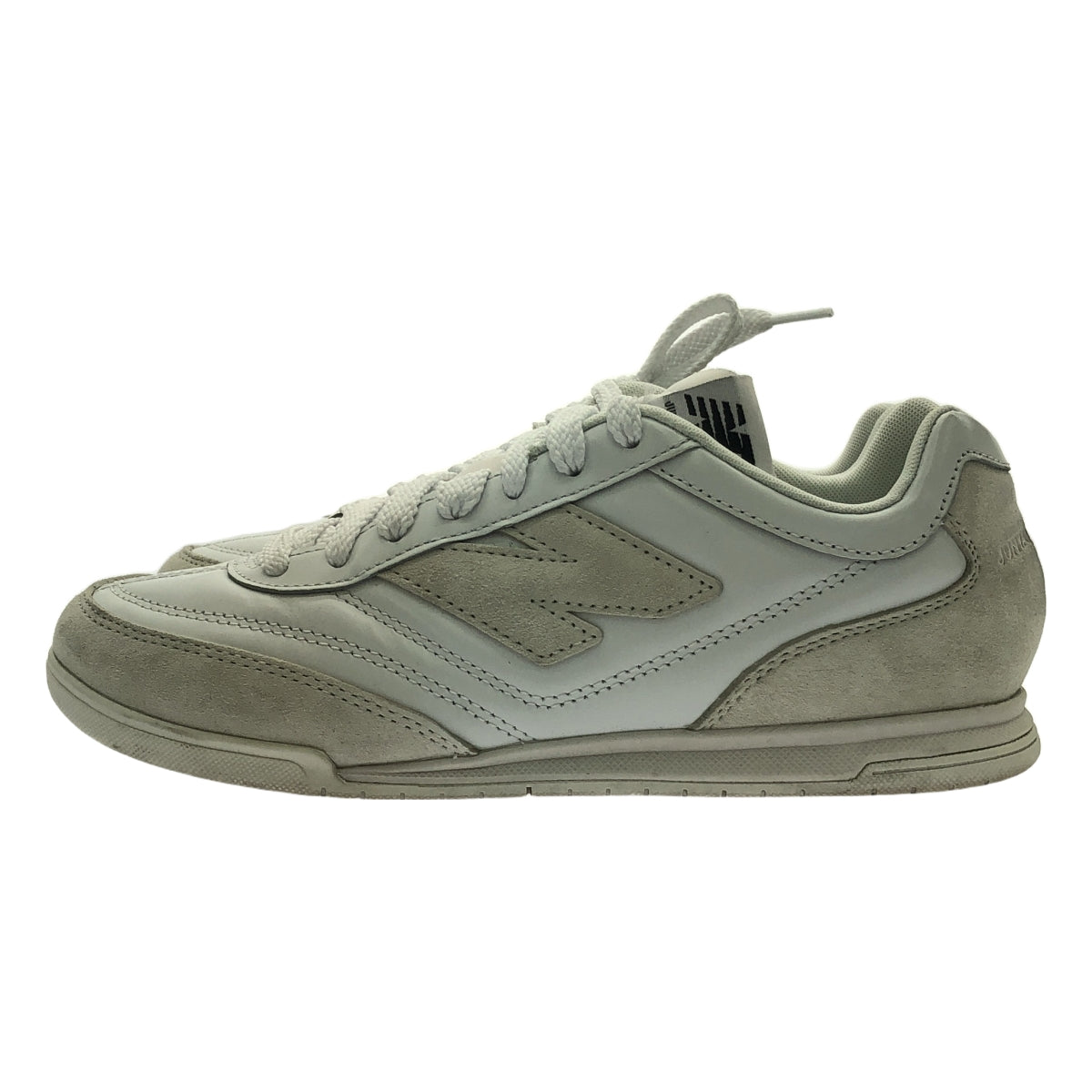 【美品】  JUNYA WATANABE COMME des GARCONS / ジュンヤワタナベ | × New Balance / ニューバランス URC42WW レザー ロゴ スニーカー | 24 | ホワイト | レディース
