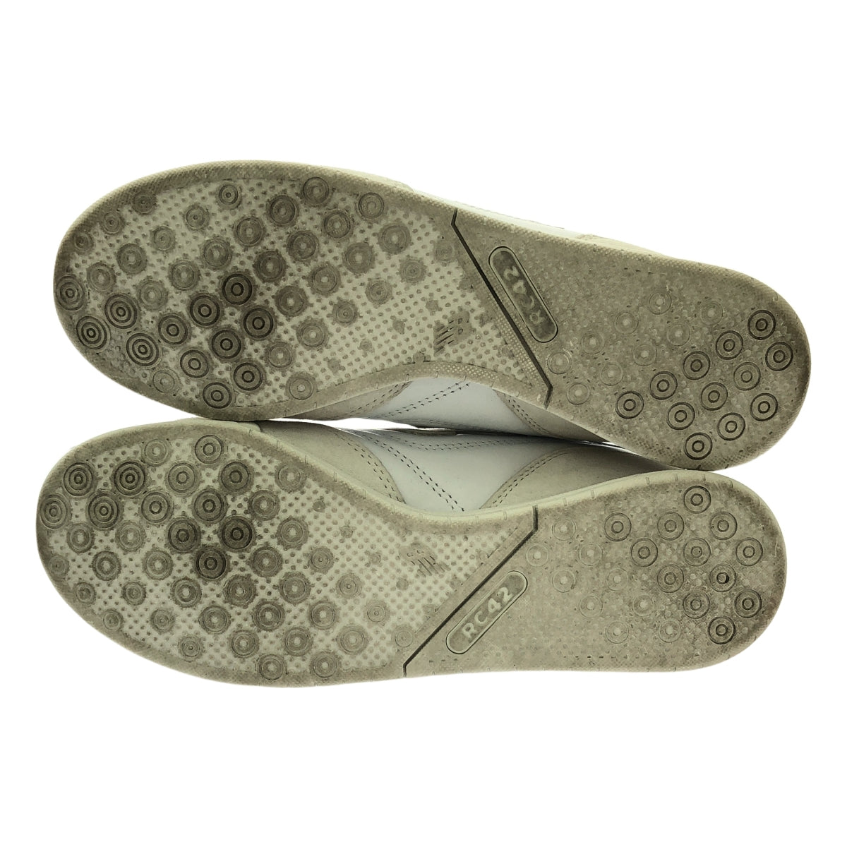 [狀況良好] JUNYA WATANABE COMME des GARCONS / 渡邊淳彌 | × New Balance / New Balance URC42WW 皮革標誌運動鞋 | 尺寸 24 | 白色 | 女款