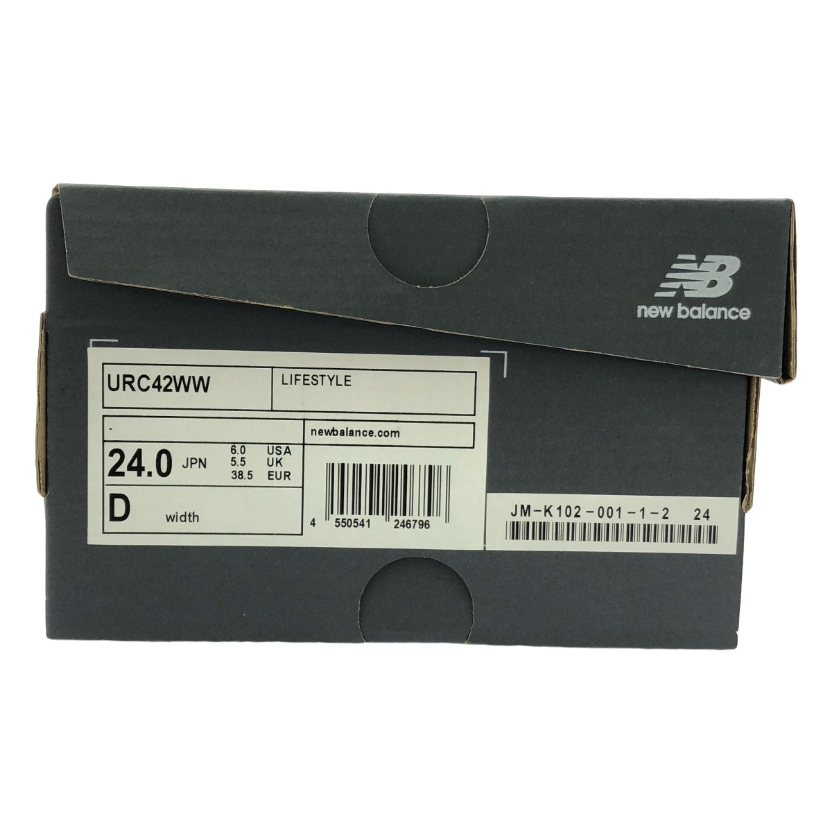 【美品】  JUNYA WATANABE COMME des GARCONS / ジュンヤワタナベ | × New Balance / ニューバランス URC42WW レザー ロゴ スニーカー | 24 | ホワイト | レディース