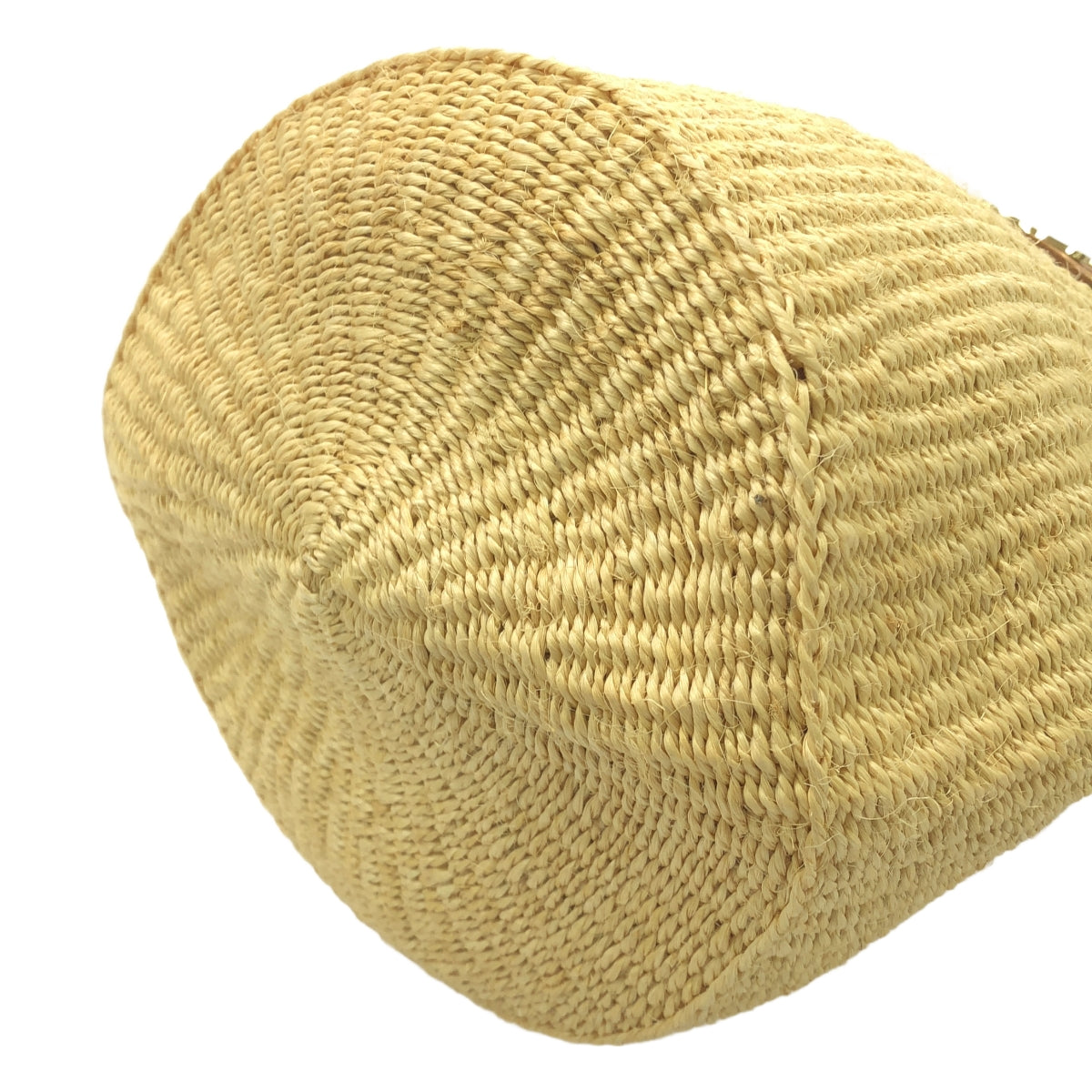 【美品】  MUVEIL / ミュベール | スタッズ バケット カゴ ハンド トートバッグ | ベージュ | レディース