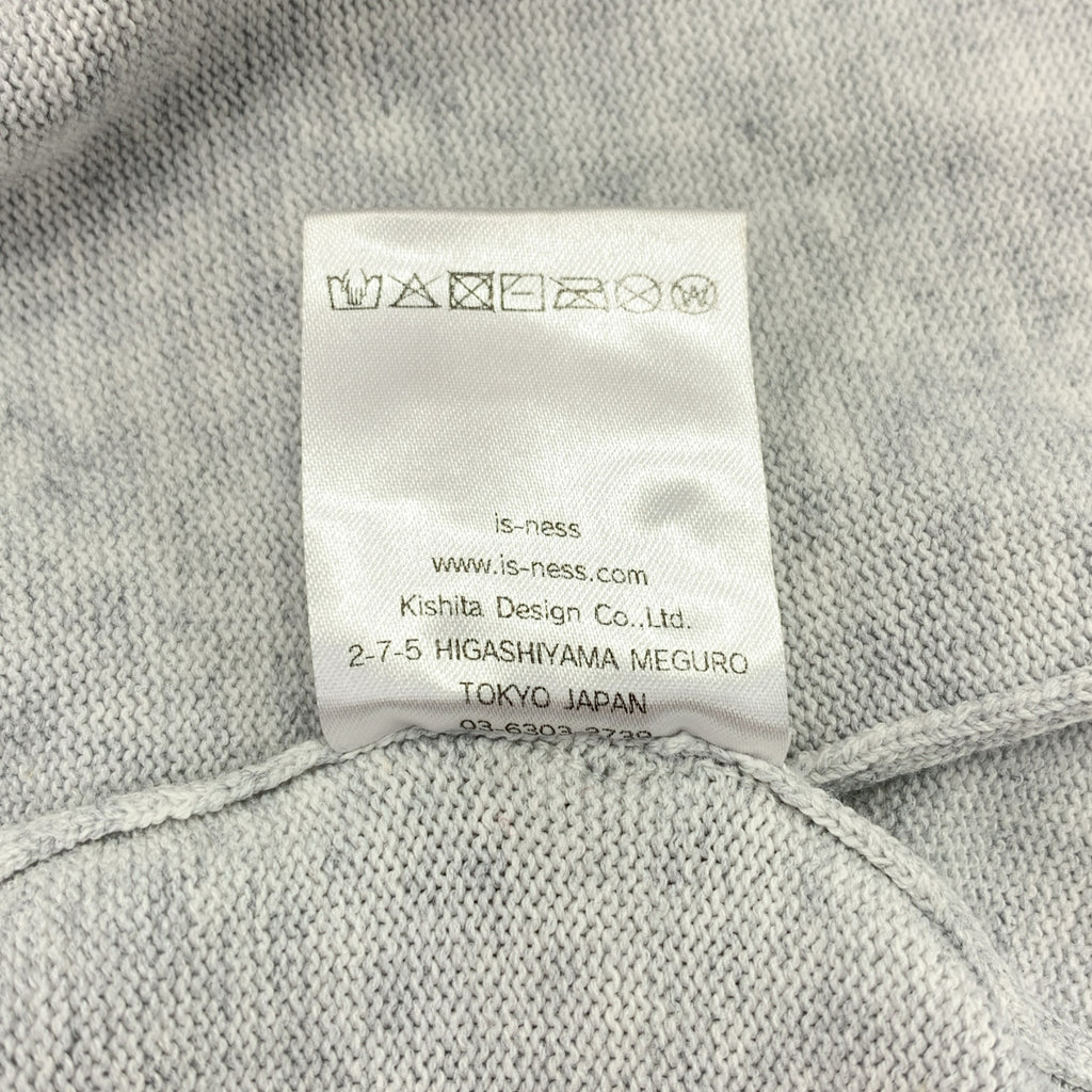 is-ness | 棉滌混紡針織休閒褲 | L |