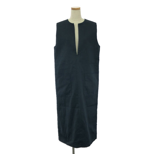 SACRA | Cotton linen sleeveless dress | 38 |