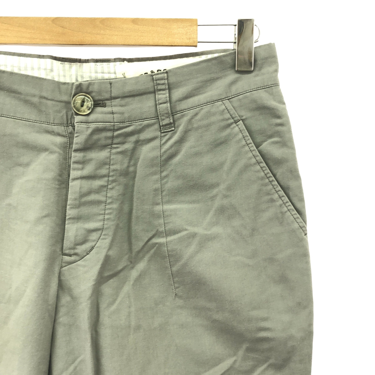 ARTS &amp; SCIENCE / 아트 &amp; 과학 | 코튼 테이퍼드 슬랙스 | 1 | 회색 | 여성