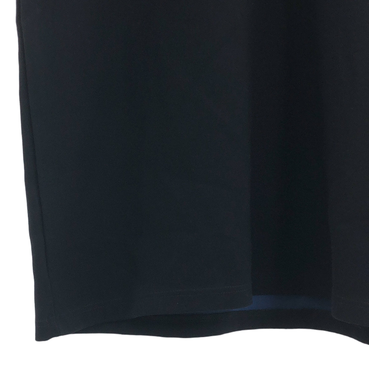【美品】  None / | ANDREA INCONTRI / アンドレア・インコントリ ジップ ストレッチ Tシャツ カットソー | S | ブラック/ネイビー | メンズ